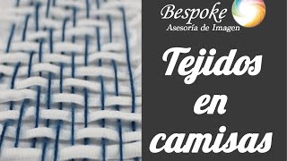 Tejidos en las camisas