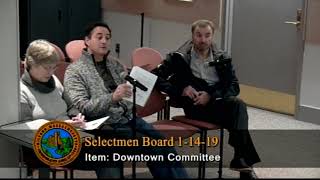 Milford Board of Selectmen meeting January 14, 2019