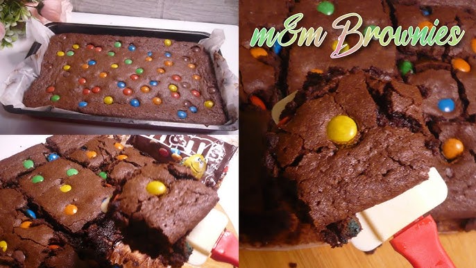 Christmas M&M Brownies - An Easy and Quick Recipe - The Zhush