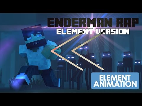 Reverse - Element Animation - Minecraft Enderman Rap