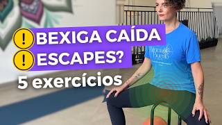 Escape Xixi/Fecal ou Bexiga caída: 5 exercícios para melhorar o controle | Patricia Bueno - Pilates