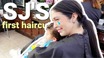 baby's first haircut 😭 I'm not ok + sprouts grocery shopping + HAUL 🥦🥕✨