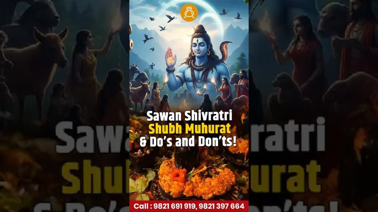 Sawan Shivratri 2025: Auspicious time & Do's and Don'ts! Astroscience | Celebrated