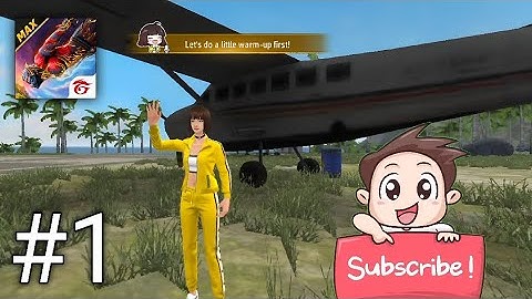 Free Fire: Battlegrounds tutorial Gameplay walkthrough video part 1 