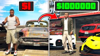 CONCESIONARIO de $1 VS $1.000.000 en GTA 5 screenshot 3