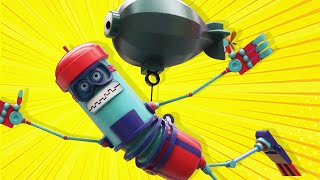 Robotik | Fish Out Of Water | Robot Cartoon For Kids | Cartoon Candy