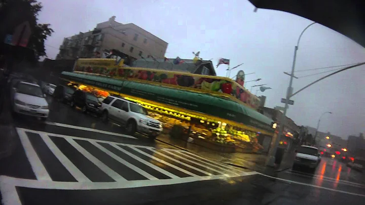 Hurricane Irene hitting Rego Park Queens 6:30am