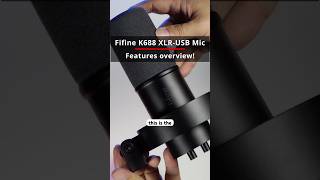 Fifine k688 XLR USB Podcast : Features overview