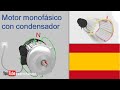 Motor Monofásico con condensador - como funciona