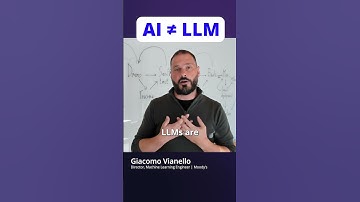 GenAI Misconception: AI equals LLM #artificialintelligence #generativeai #llm