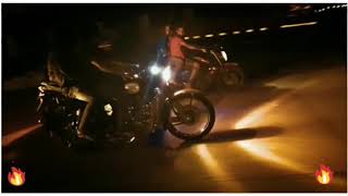 Royal Enfield Night Ride || Enfield Stunt || Whatsapp status/#Naku1DeyyamTelusu