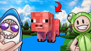 กบหลามสร้างเรือหมู Minecraft - Roblox