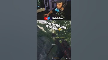 even my FRIENDS think im HACKING in WARZONE 😭 | #Shorts #warzone #mw3