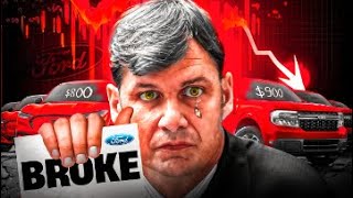 Ford Can’t Sell Their Vehicles Anymore! CEO: ‘'BIGGEST DISCOUNT!’'