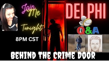 The Delphi Murders - Live - Q & A  and Halloween Show