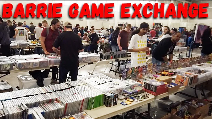 Ontario's Largest Video Game Swap - Barrie Game Exchange 2019