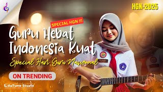 Download Lagu 🎵 Guru Hebat Indonesia Kuat - lagu ini untuk seluruh pahlawan tanpa tanda jasa di seluruh Indonesia. MP3
