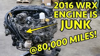 TOTAL TRASH! Subaru WRX FA20DIT Failed Engine Teardown. How NOT To Rebuild A Turbo Subaru Correctly