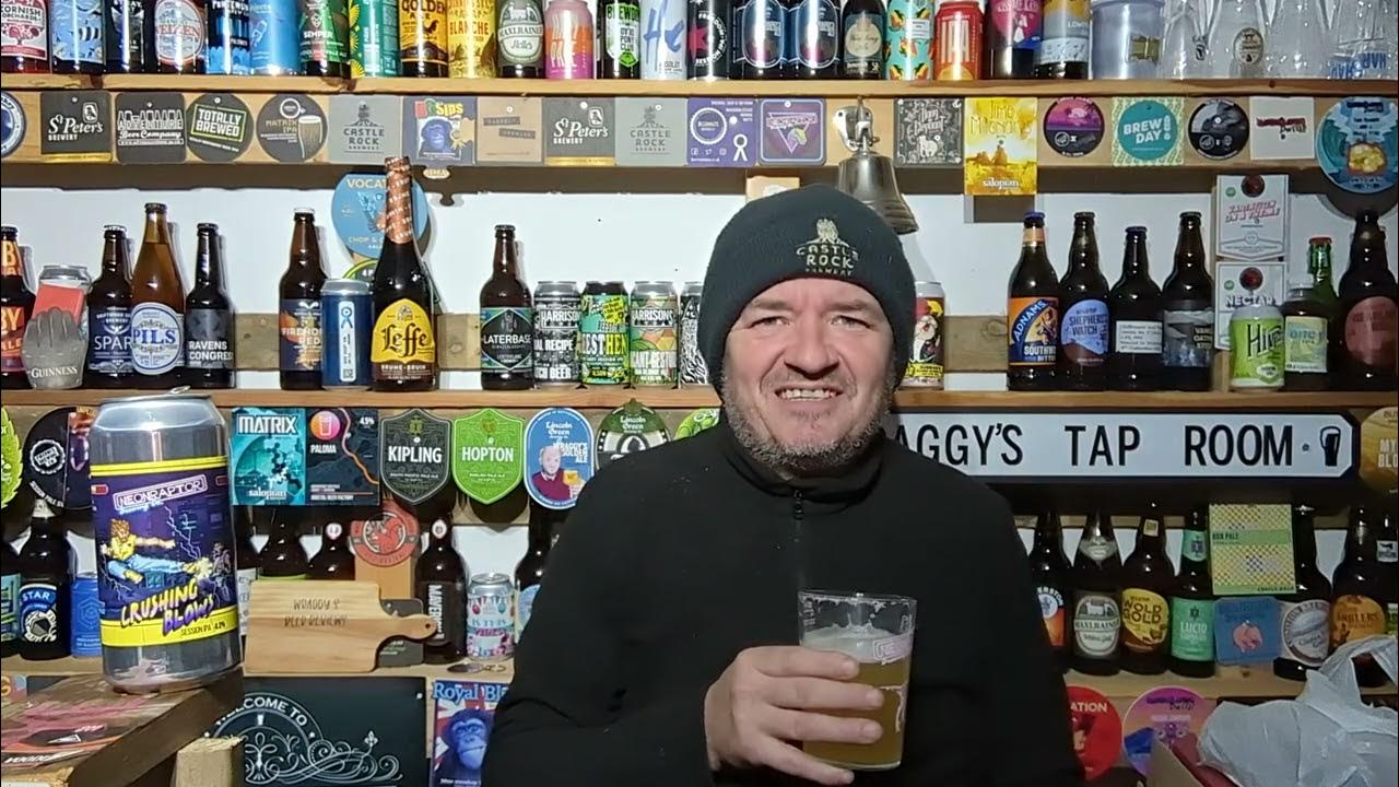 Neon Raptor Crushing Blows Session IPA Craft Beer Review YouTube