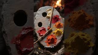 The Wall That Knew Fire – When Flames Taught Humans to Paint