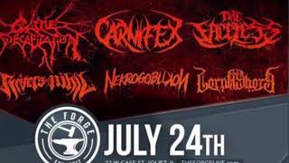 Nekrogoblikon “The Skin Thief” Live 7-24-19 The Forge Joliet IL