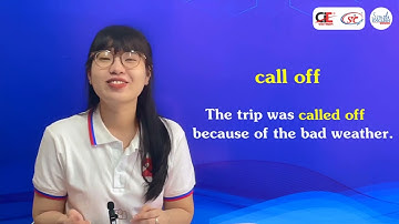 [SIMPLE ENGLISH] Tập 22- MỘT SỐ CỤM ĐỘNG TỪ VỚI "OFF"