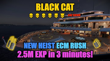 [PAYDAY 2] The new Black Cat heist might be among the best for XP/min, if it can be ECM rushed...