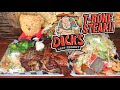 Big T-Bone Steak Challenge w/ Nachos at Dick's Last Resort!!