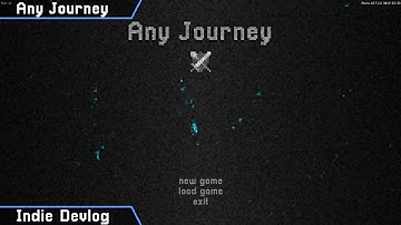 Main Menus | Indie Game Dev: Week 13 (Procedural RPG)