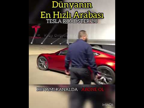 1.1 Saniyede 100 km hıza ulaşan araba. #shorts #araba #türkiye #keşfet #trafikkazaları #tesla