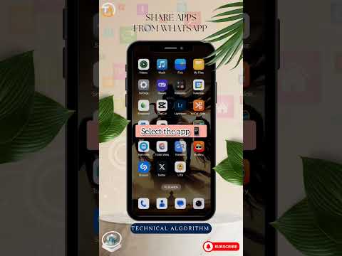How To Share Apps On WhatsApp Apps Share Kaise Karen Whatsapp Apps Viral Shorts