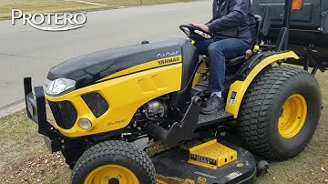 PV 18 PTO Dump Catcher on Cub Cadet Yanmar SX3100
