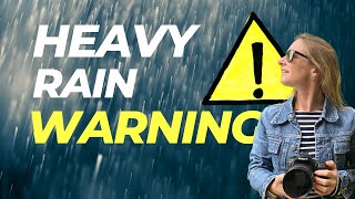 HEAVY RAIN WARNING in Mauritius