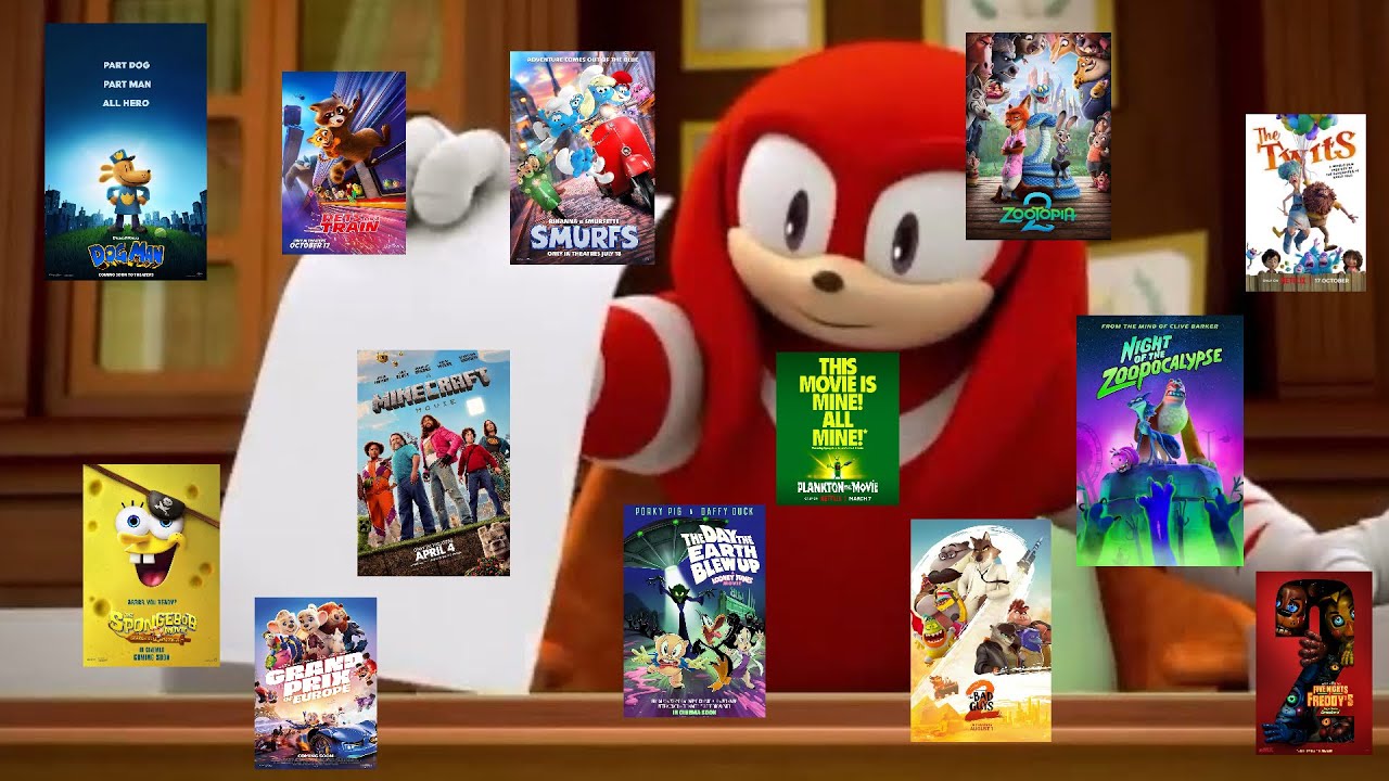 Ranking every movie I watched in 2025 w/ Knuckles