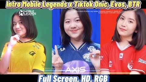 Cara Mengganti Loading Screen Mobile Legends x Tiktok Onic Kayes, Evos Funi, BTR Alice -Cara Cething