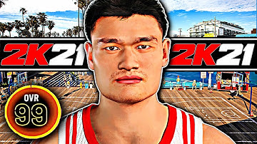 YAO MING FACE CREATION IN 2K21! BEST YAO MING CREATION IN NBA 2K21!
