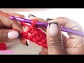 How to make a single crochet stitch  simply lylli