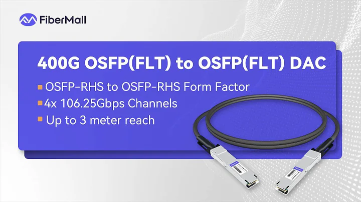 NVIDIA ConnectX-7 400G OSFP NIC to 400G NIC Links Using 400G OSFP Flat top DAC Cable | FiberMall