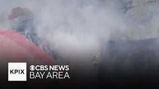 Little Fire near Pleasanton and Sunol burns 1,000 acres, some evacuations remain