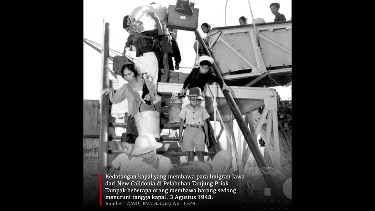 Imigran Jawa dari New Caledonia 1948