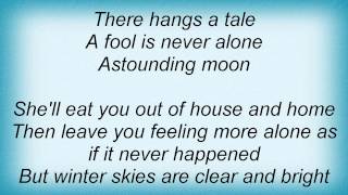 Tim Finn - Astounding Moon Lyrics