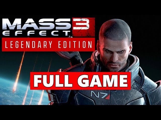 Mass Effect Legendary Edition Full Walkthrough Gameplay - No ( Longplay) - YouTube