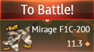 Mirage F1C-200 got buff again and again.