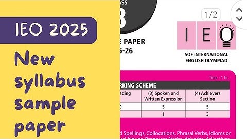 Class 8 IEO sample paper 2025/IEO class 8 sample paper 2025/class 8 english olympiad 2025