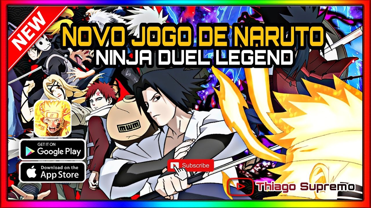 SAIU O MELHOR JOGO DE NARUTO PARA CELULAR ANDROID - MELHOR JOGO DE NARUTO!!  - Ninja Legend: New Chapter - Thiago Supremo