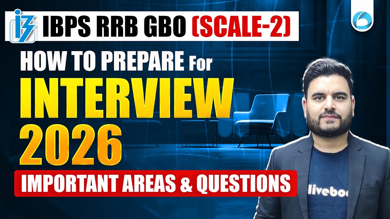 IBPS RRB GBO Scale 2 Interview Preparation 2026 | Important Areas & Expected Questions | Oliveboard