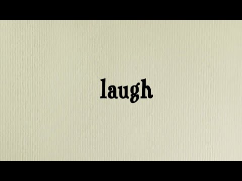 英単語 Laugh 発音と読み方 Youtube