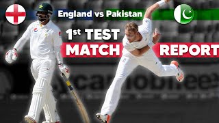 In the first of three-match test series, england beat pakistan by
three wickets on saturday after finishing chase 277 runs. is 1-0 ahead
i...