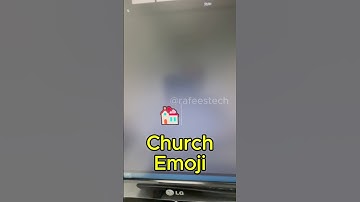 Church ⛪️ Emoji in MS Word! #shorts