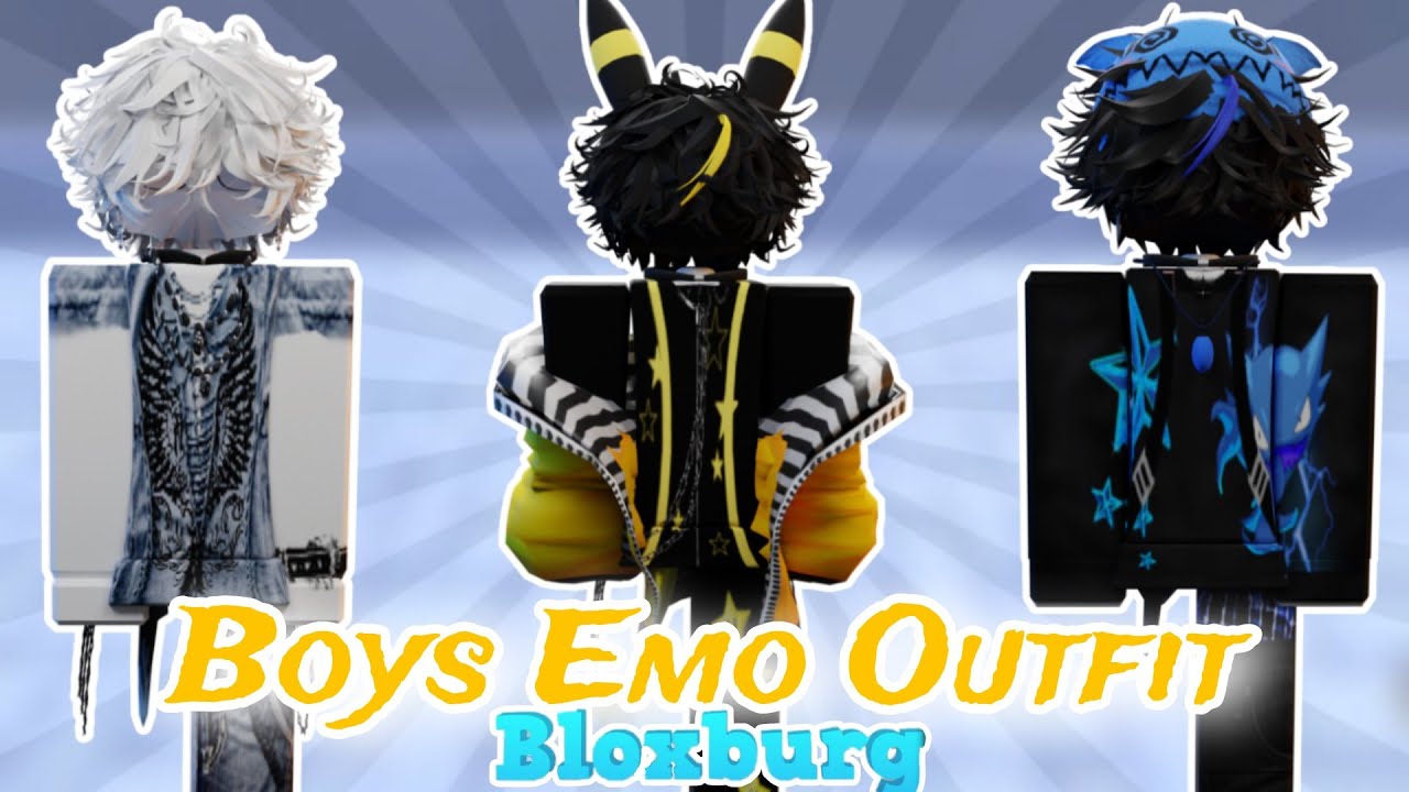 Emo boy outfit - Roblox